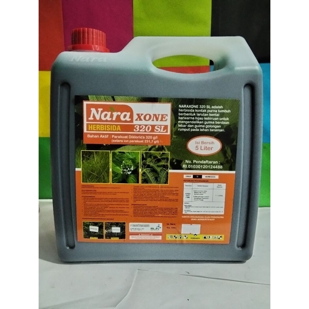 Herbisida Naraxone 320SL kemasan 5 Ltr
