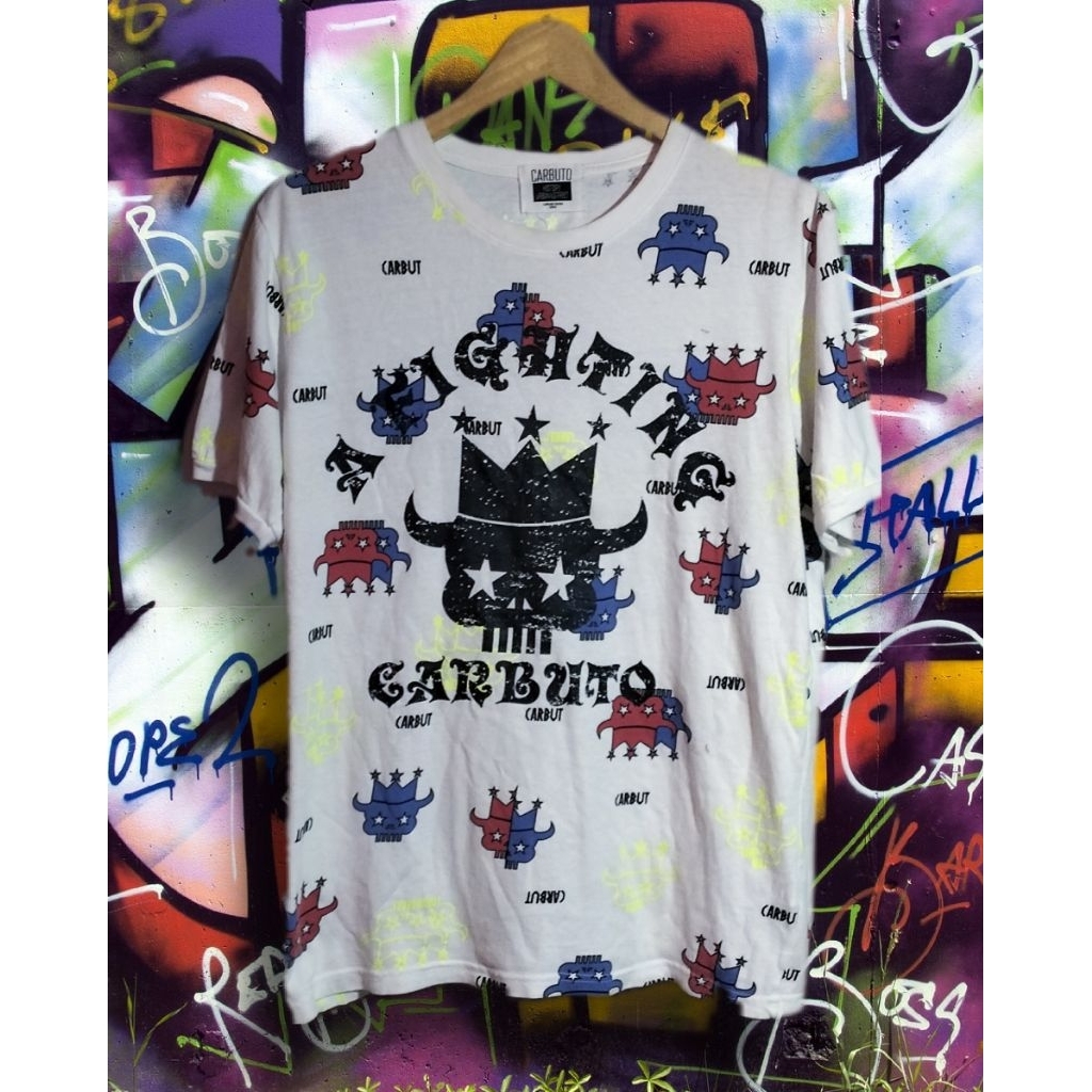 carbuto aop kaos brand second/bekas/branded