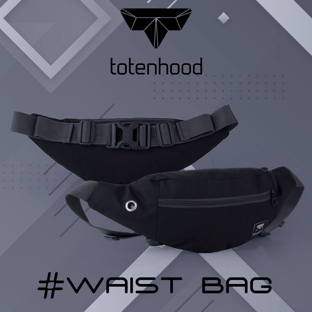 Tas Waistbag Slingbag Pria Tas Selempang Pria Ringan & Kuat