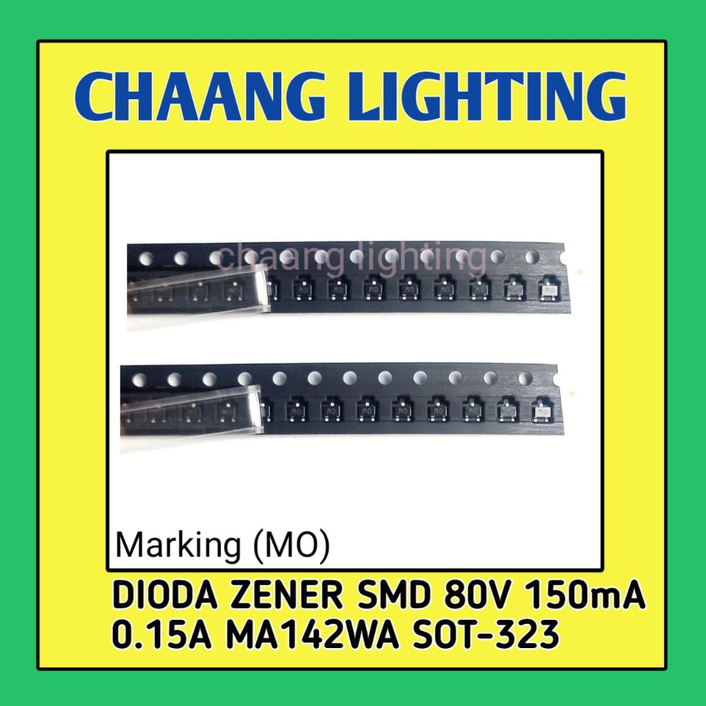 Dioda Zener 80V 150mA 0.15A SMD MA142WA SOT-323 Marking(MO)