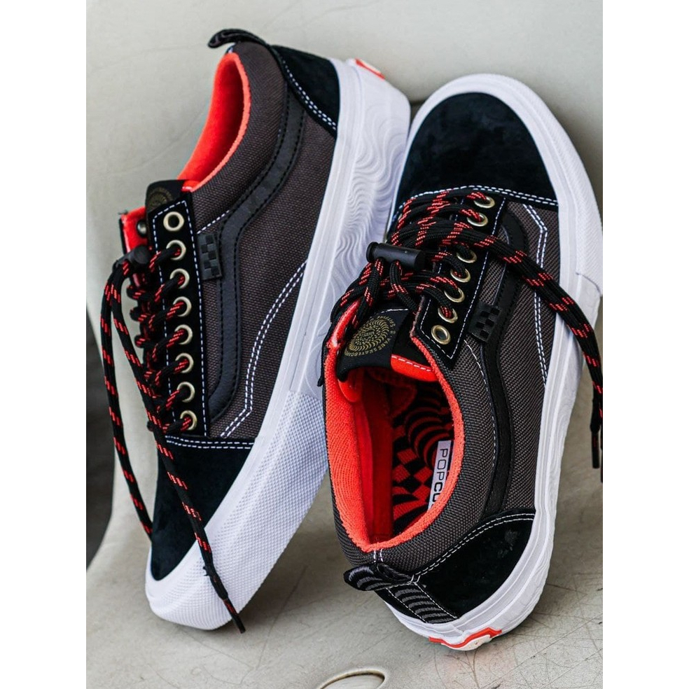 Vans Skate Pro Old Skool x Spitfire Black Flame