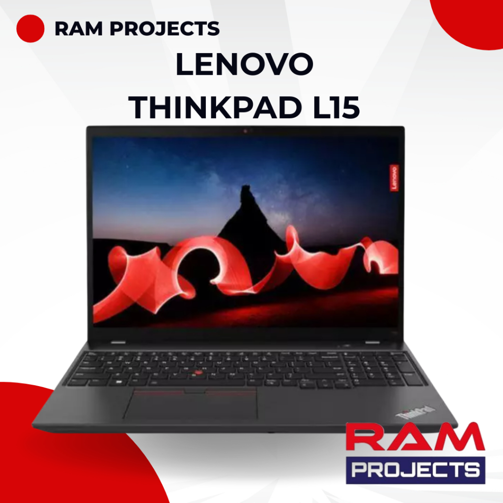 LAPTOP GAMING LENOVO THINKPAD L15 (AMD RYZEN 5 PRO 5650U) Hitam