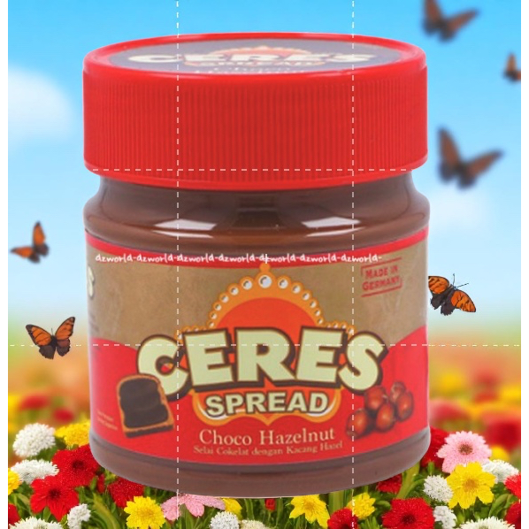 

Ceres Spread Choco Hazelnut 200gr Selai Cokelat Dengan Kacang Cokelat Jar Chocolate Hazel
