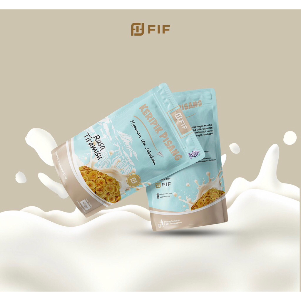 

Fif keripik pisang tiramisu 110g