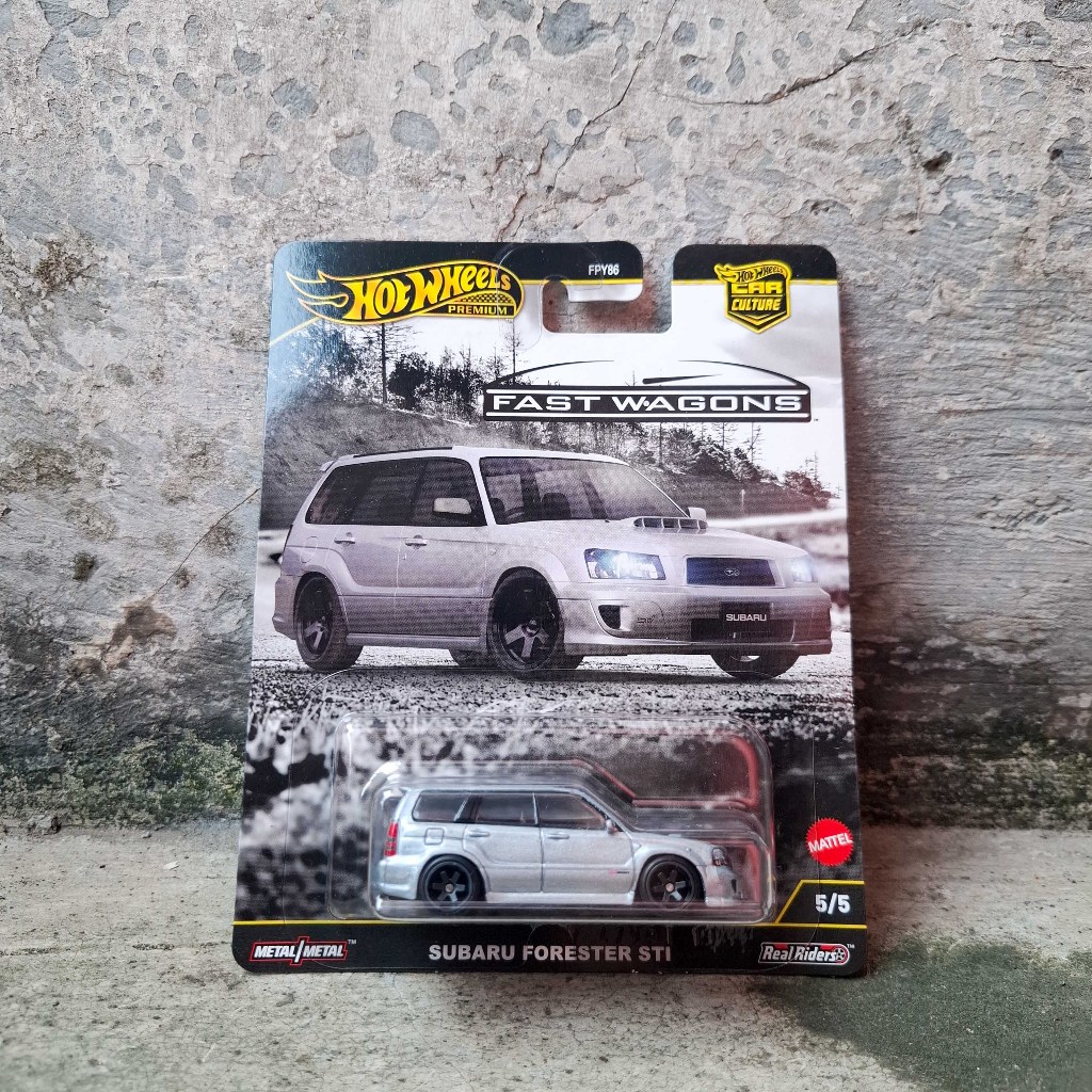 Hot Wheels Premium Fast Wagons Subaru Forester STI