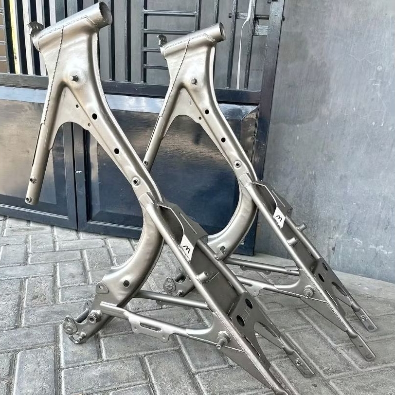 Rangka Honda CB Begel Panjang Tatanan Srit Nganjuk Basic Gl Mp Sambungan MJS