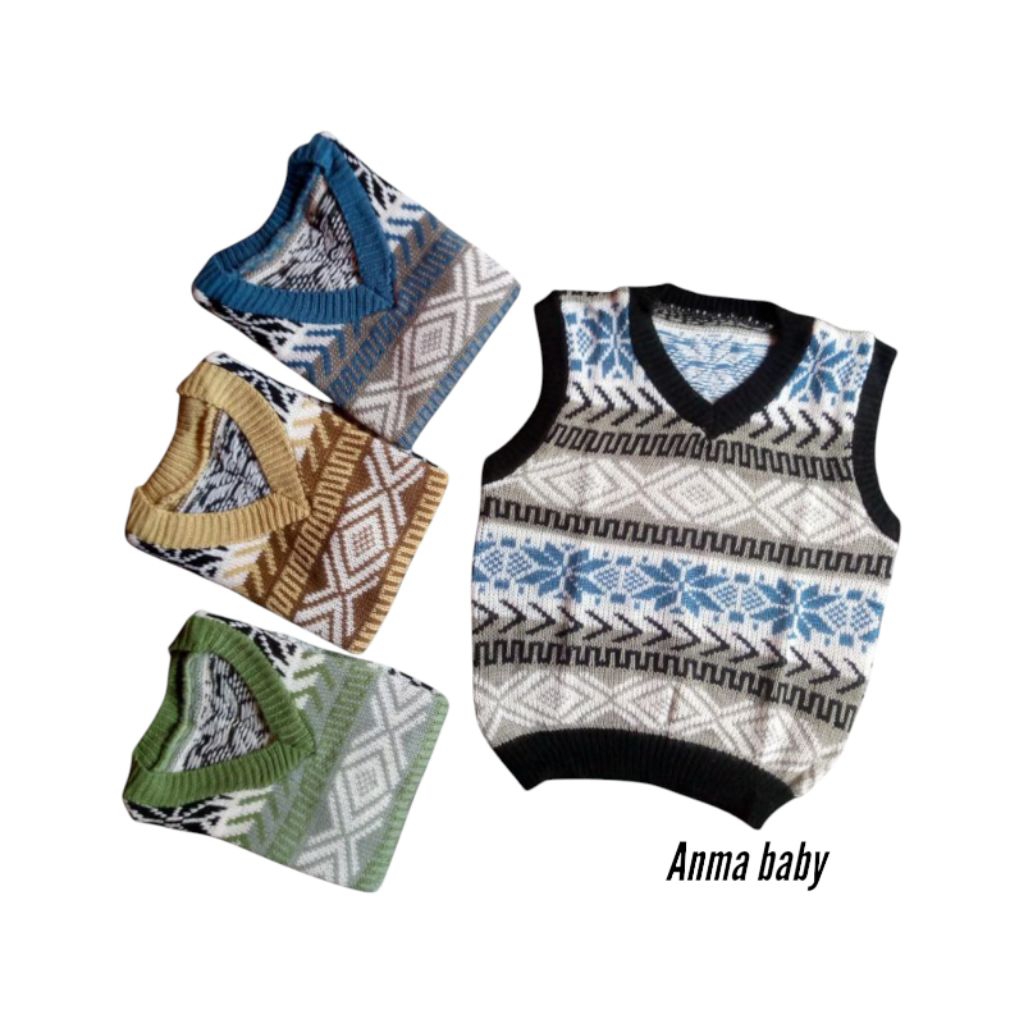 Rompi anak/rompi rajut anak laki laki perempuan/rompi rajut anak 1-5 tahun murah terlaris