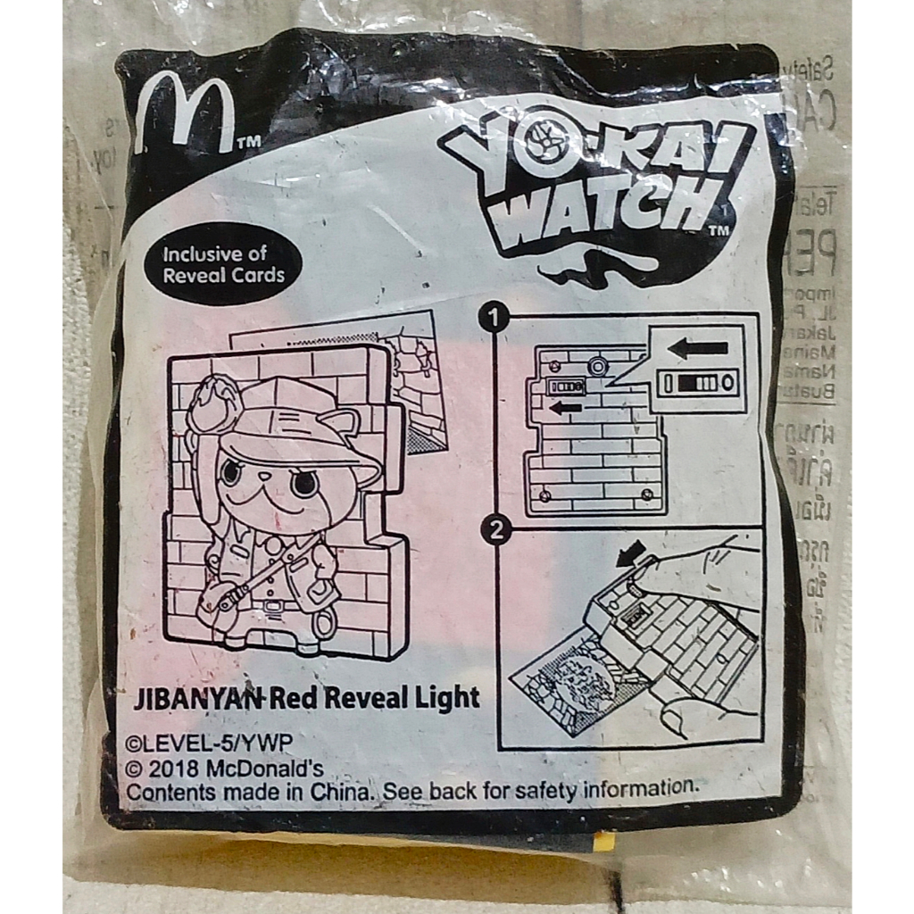McDonald Happy Meal Toy Yokai Watch (anda pilih)