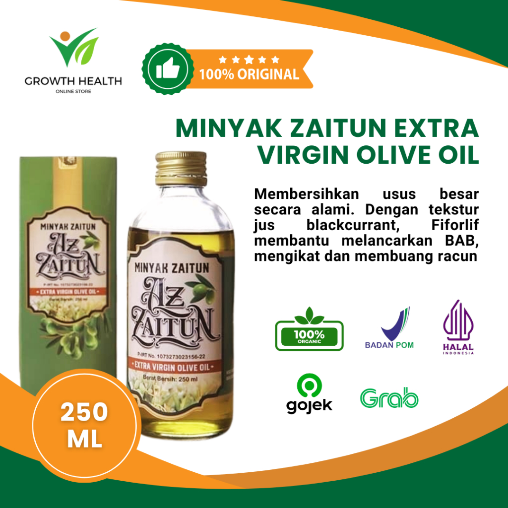 

Original MINYAK ZAITUN EXTRA VIRGIN OLIVE OIL, ZAITUN HABBATS