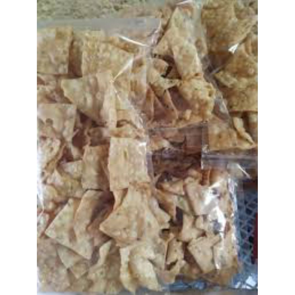 

100 gram pangsit mini goereng