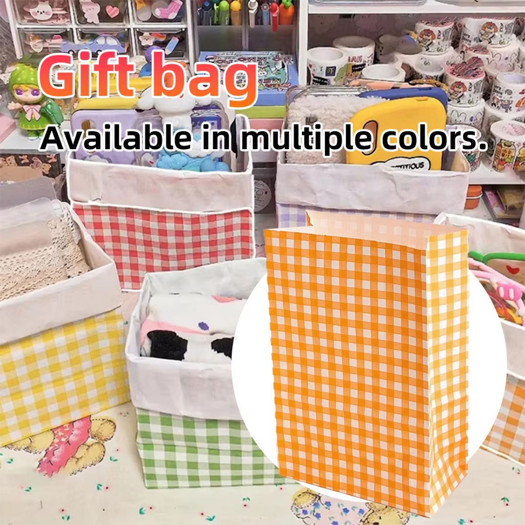 

Paper Bag Pembungkus Kue Kering Paper Bag Colour Motif Kotak Berwarna Cookies Candy Roti Tas Kue Kering