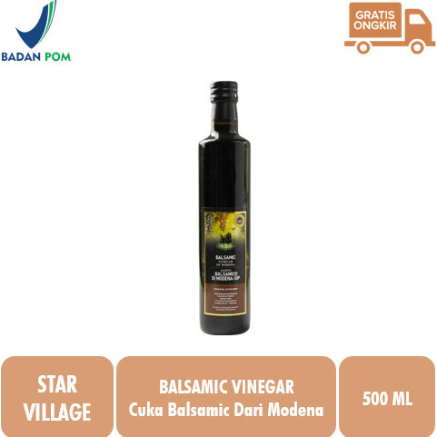 

Star Village Balsamic Vinegar Of Modena Cuka Anggur Balsamic 500 ML
