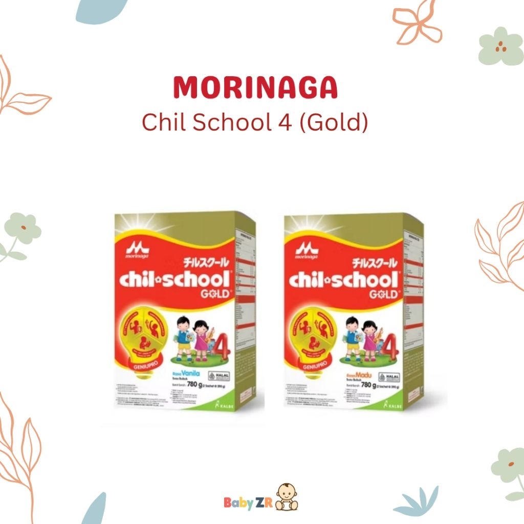 

Morinaga Chil School Gold Geniupro Rasa Madu / Vanila 800gr