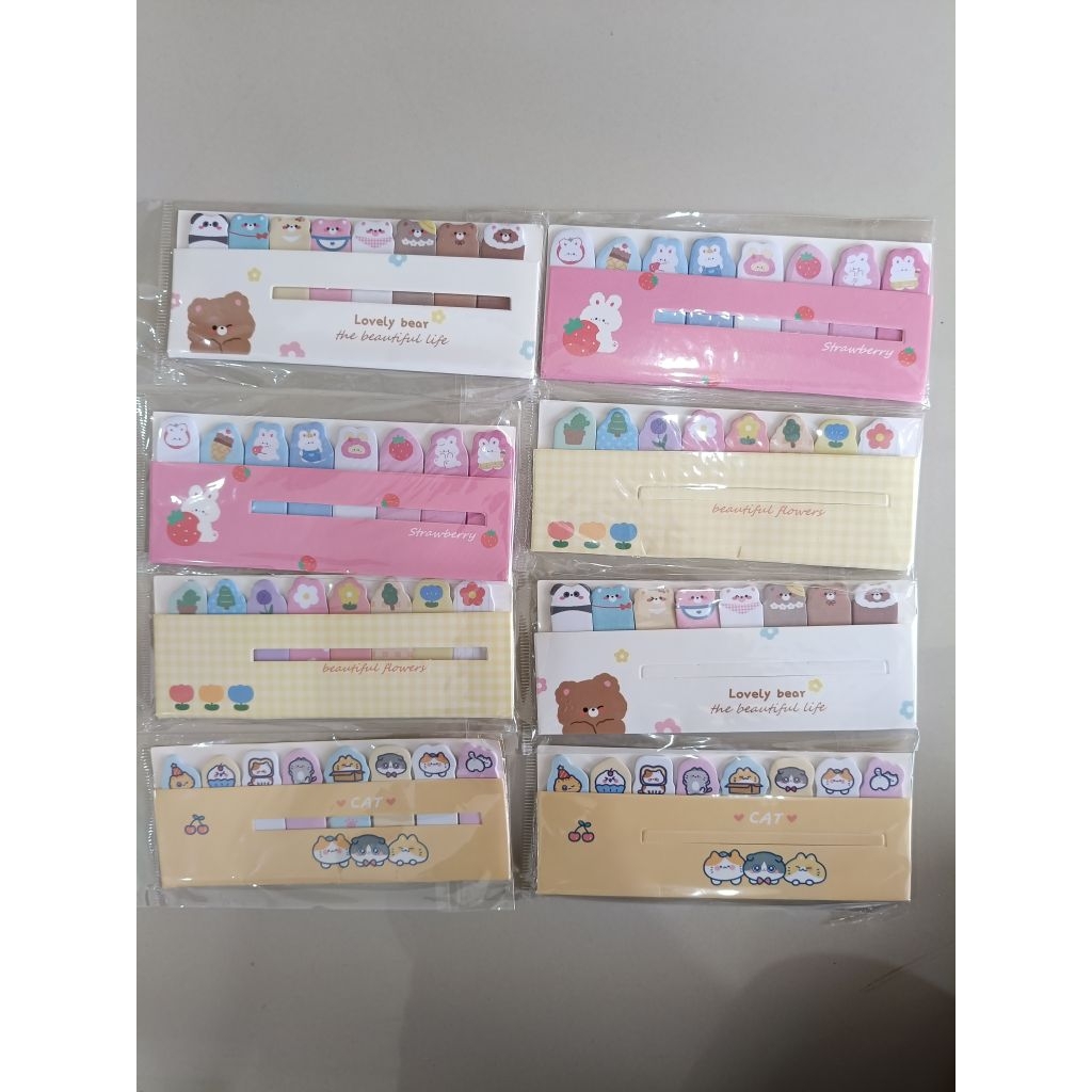 

HANGSU STICKY NOTES PEMBATAS PINGGIR BUKU ALL VARIAN