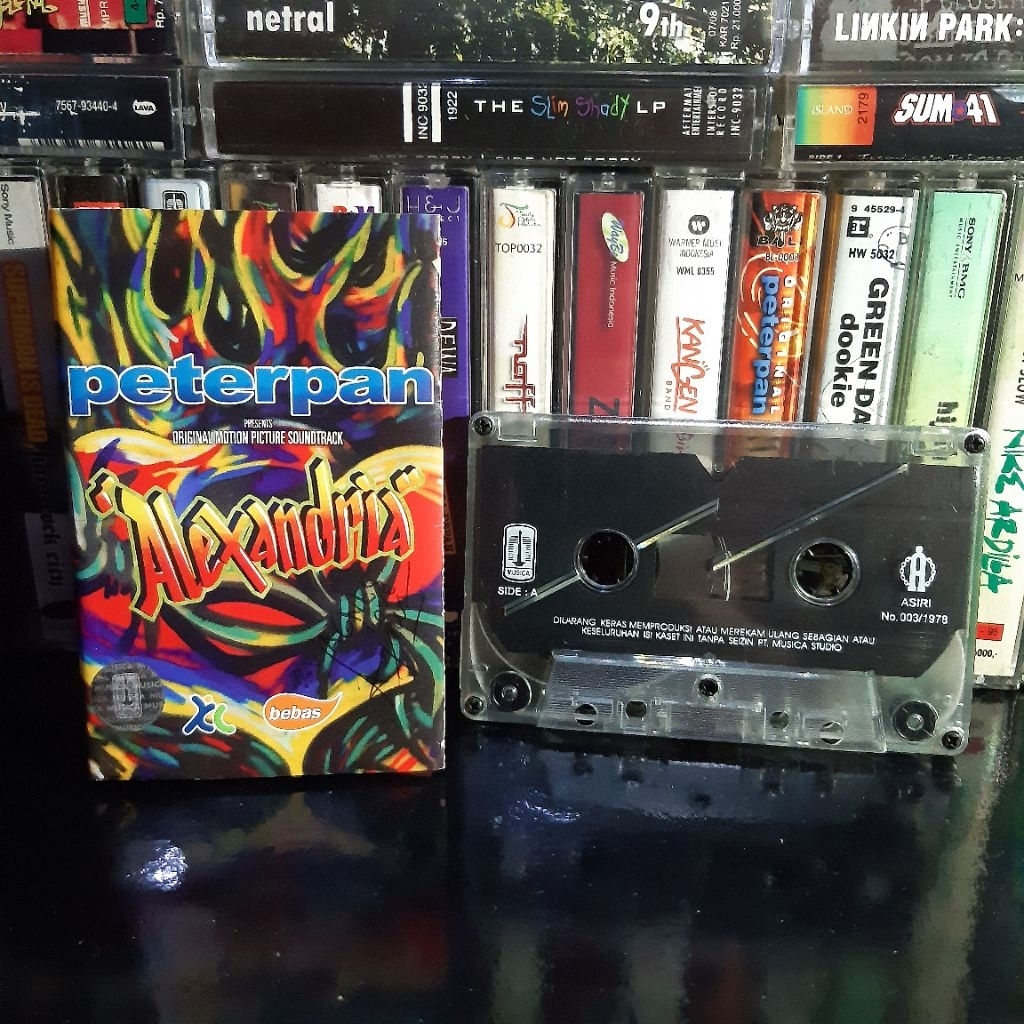 Kaset Pita Peterpan Noah OST Alexandria Kukatakan Dengan Indah