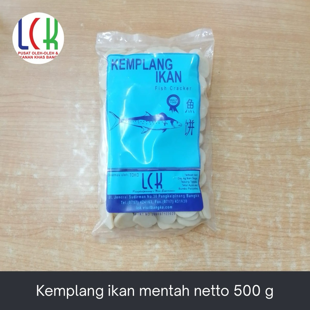 

Kemplang kerupuk ikan mentah 4034