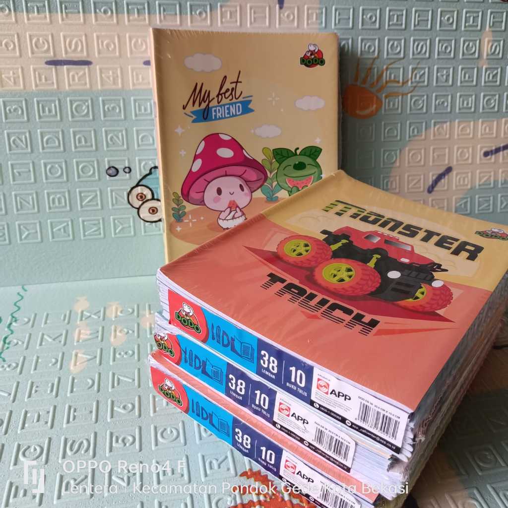 

Ay00! Buku tulis SIDU / NEWSTAR / SKOLA / ALFA / MMC / DODO ISI 38 LEMBAR / 10 bUKU