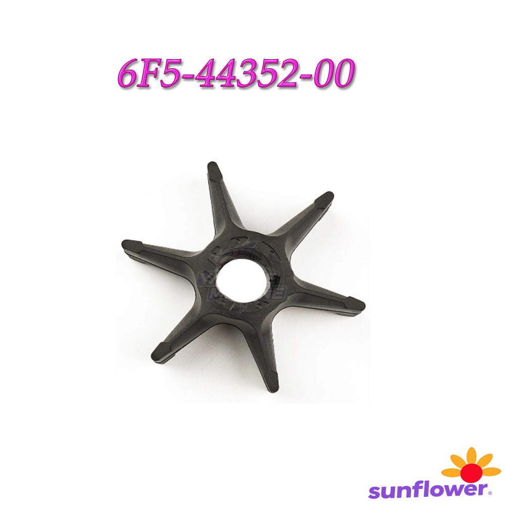 Impeller Karet Pendingin Mesin Yamaha 40PK - Original 6F5-44352-00