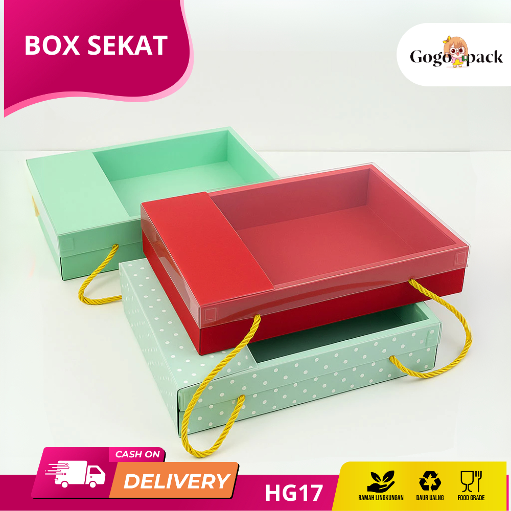 Box Sekat Nasi + Minuman / Box Mika Window / Box nasi Window / Kotak Nasi Window / Kotak Mika Window