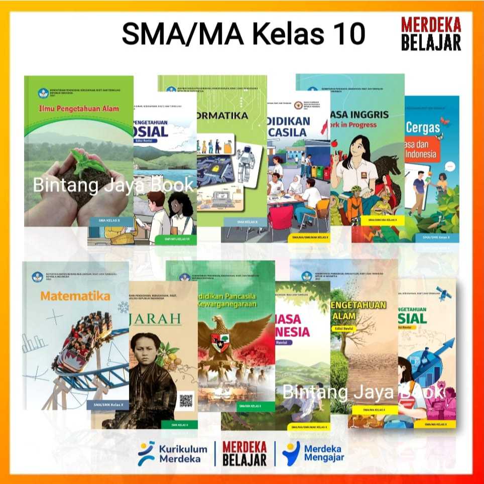 Buku Siswa Kurikulum Merdeka SMA/MA Kelas 10 - Buku Kurikulum Merdeka Kelas 10 SMA/MA