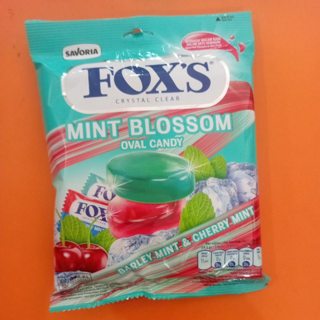 

Fox's Mint Blossom Oval Candy 125gr
