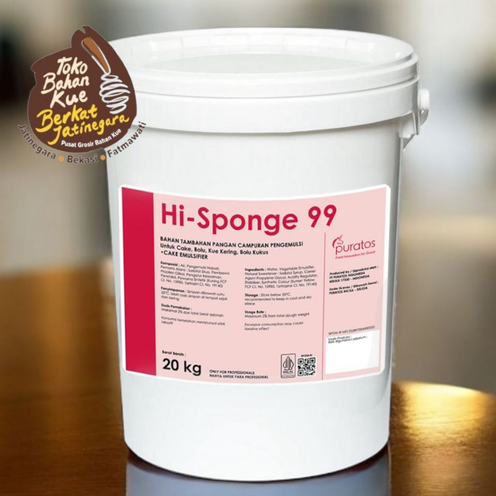 

HI SPONGE 99 KEMASAN REPACK / PENGEMBANG KUE
