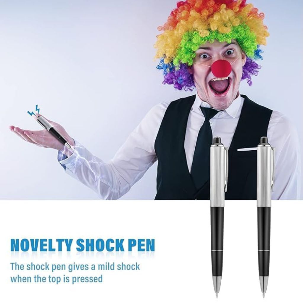 

Mainan Setrum Pulpen Palsu Shocking Pen