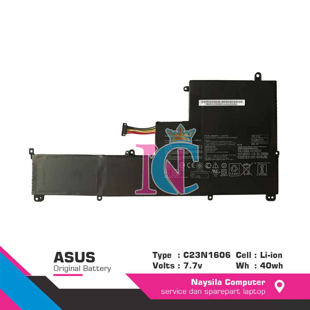 Baterai ASUS Zenbook 3 UX390 UX390UA UX390UA-1A UX390UA1A UX390UAK C23N1606