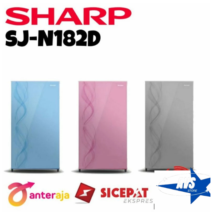 SHARP LEMARI ES 1 PINTU 166L SJN 182D