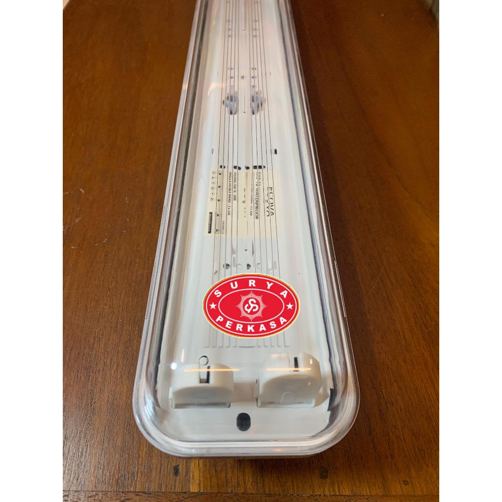 SURYA PERKASA Kap TL T8 LED Waterproof Rumah Lampu T8 TL LED ECOVA