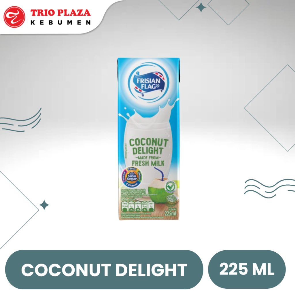 

FRISIAN FLAG SUSU UHT 225ML FULL CREAM / COCONUT DELIGHT / SWEET DELIGHT