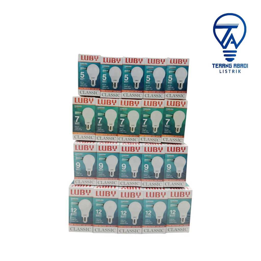 Lampu LED Bulb Luby Classic 40W (ecer)