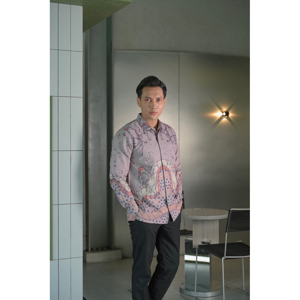 kemeja batik bahan doby solo premium