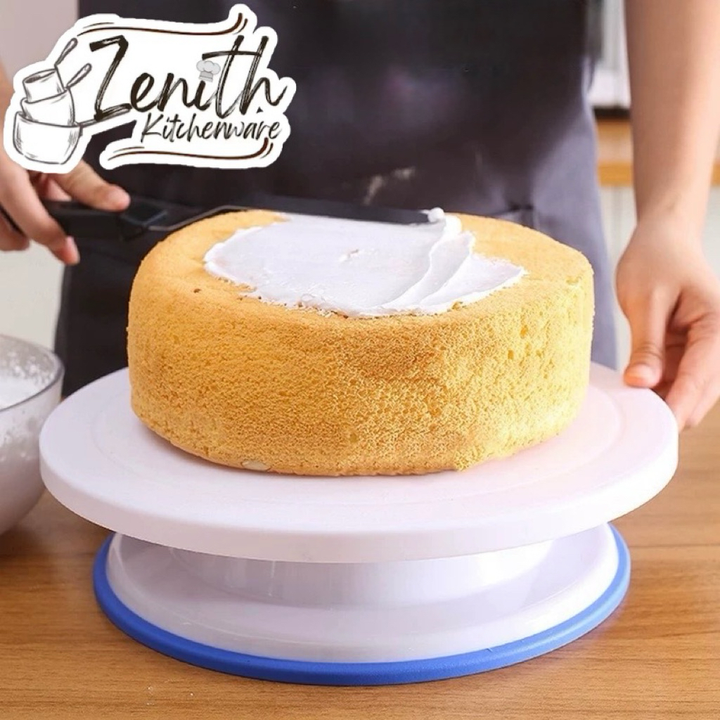 CAKE DECORATING TURNTABLE STAND/ ALAS PUTAR DEKORASI KUE/ MEJA PUTAR DEKORASI CAKE KUE