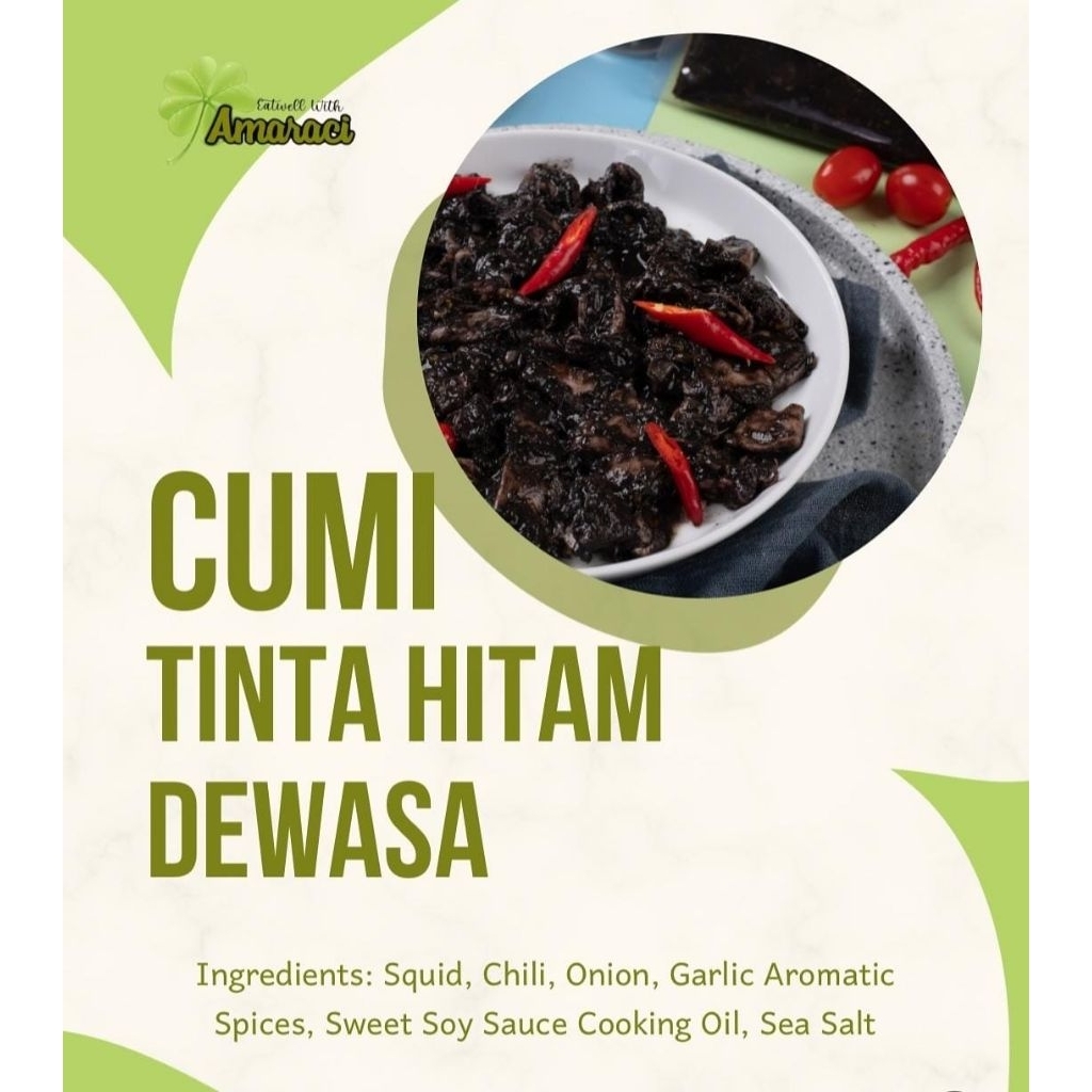 

Cumi Tinta Hitam Dewasa