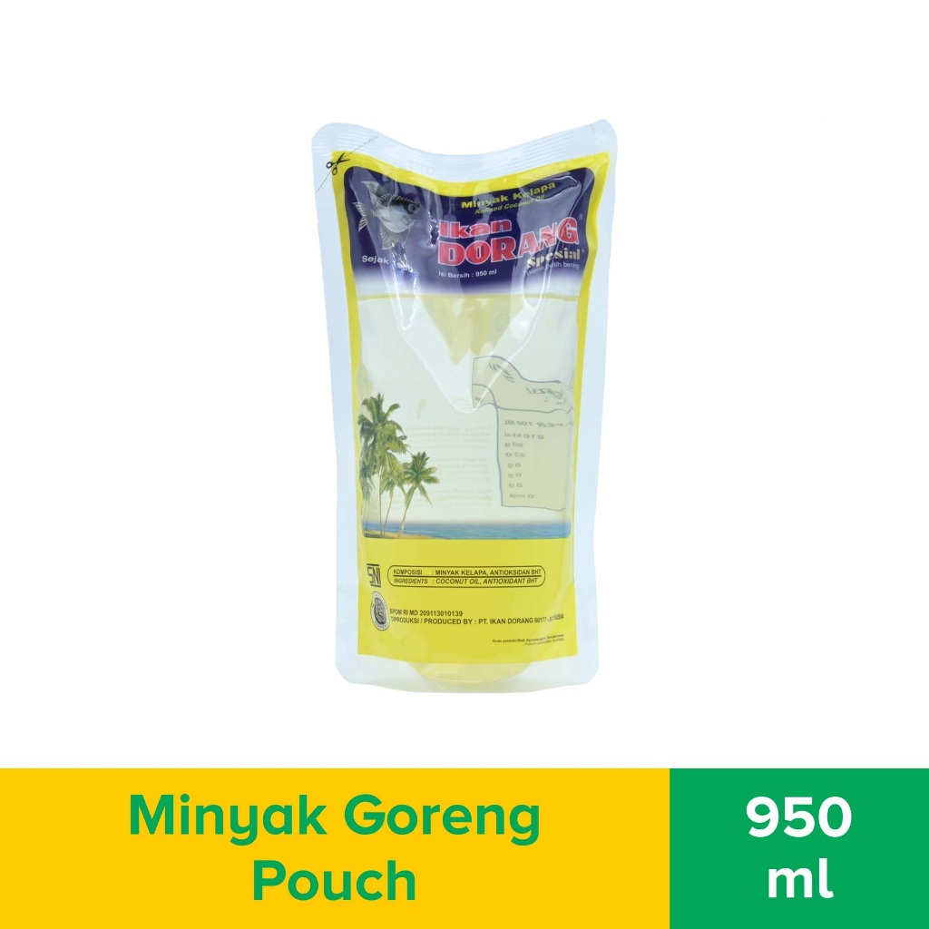 

Minyak Goreng Ikan Dorang 950 ml