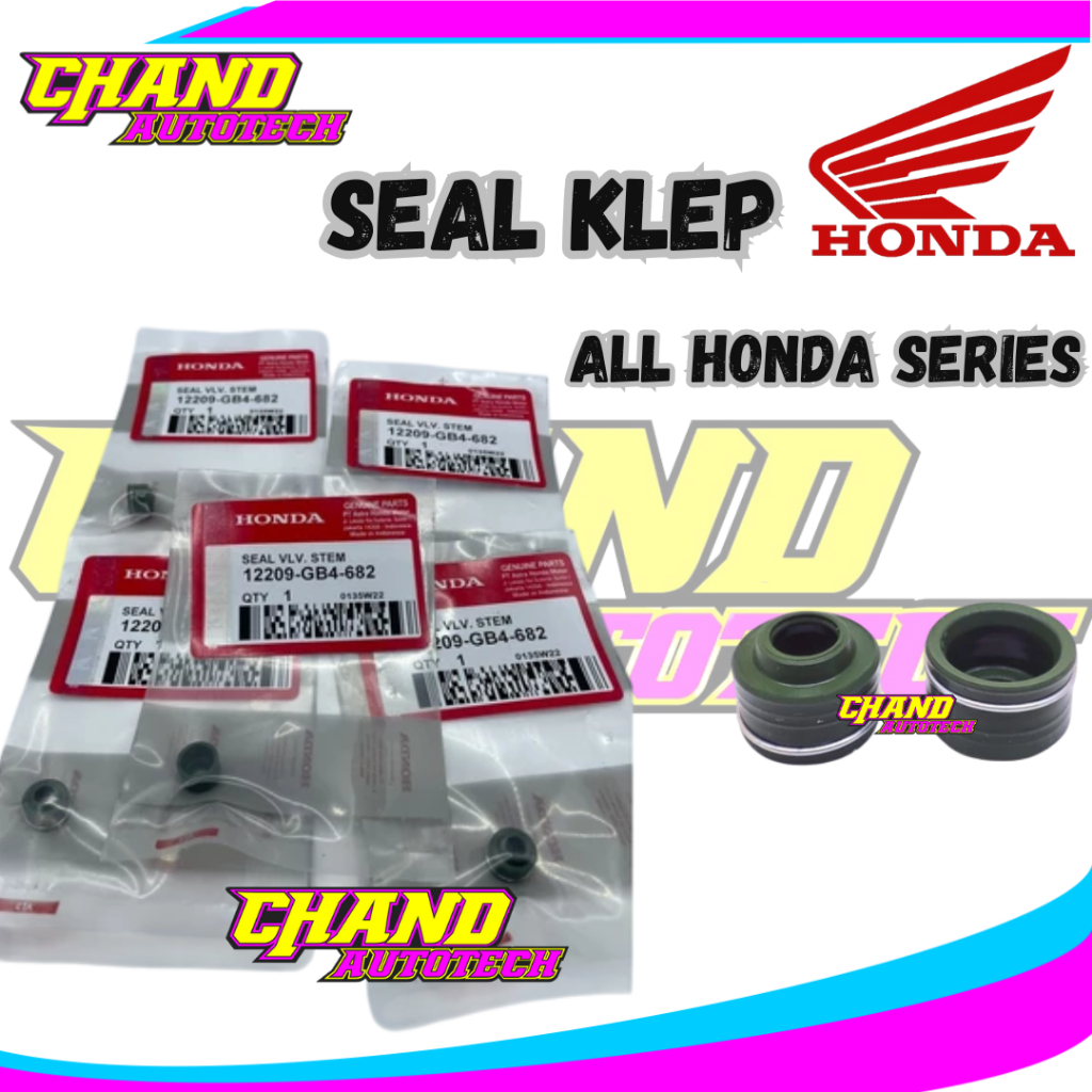 SEAL KLEP ORIGINAL AHM BEAT VARIO PCX 150 BEAT FI VARIO 125 Original Ahm Kode Part: 12209GB4682