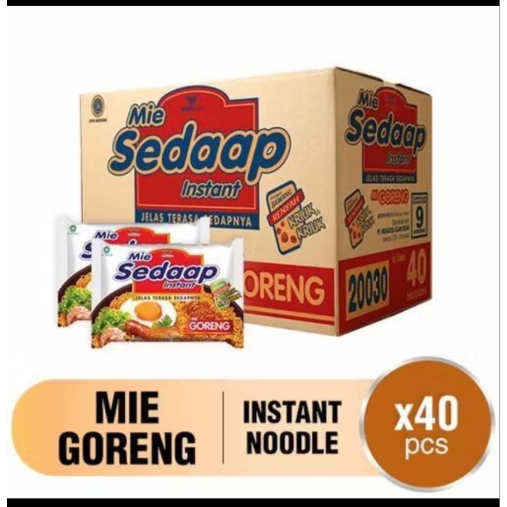 

Sedap goreng 1 Dus isi 40 pcs