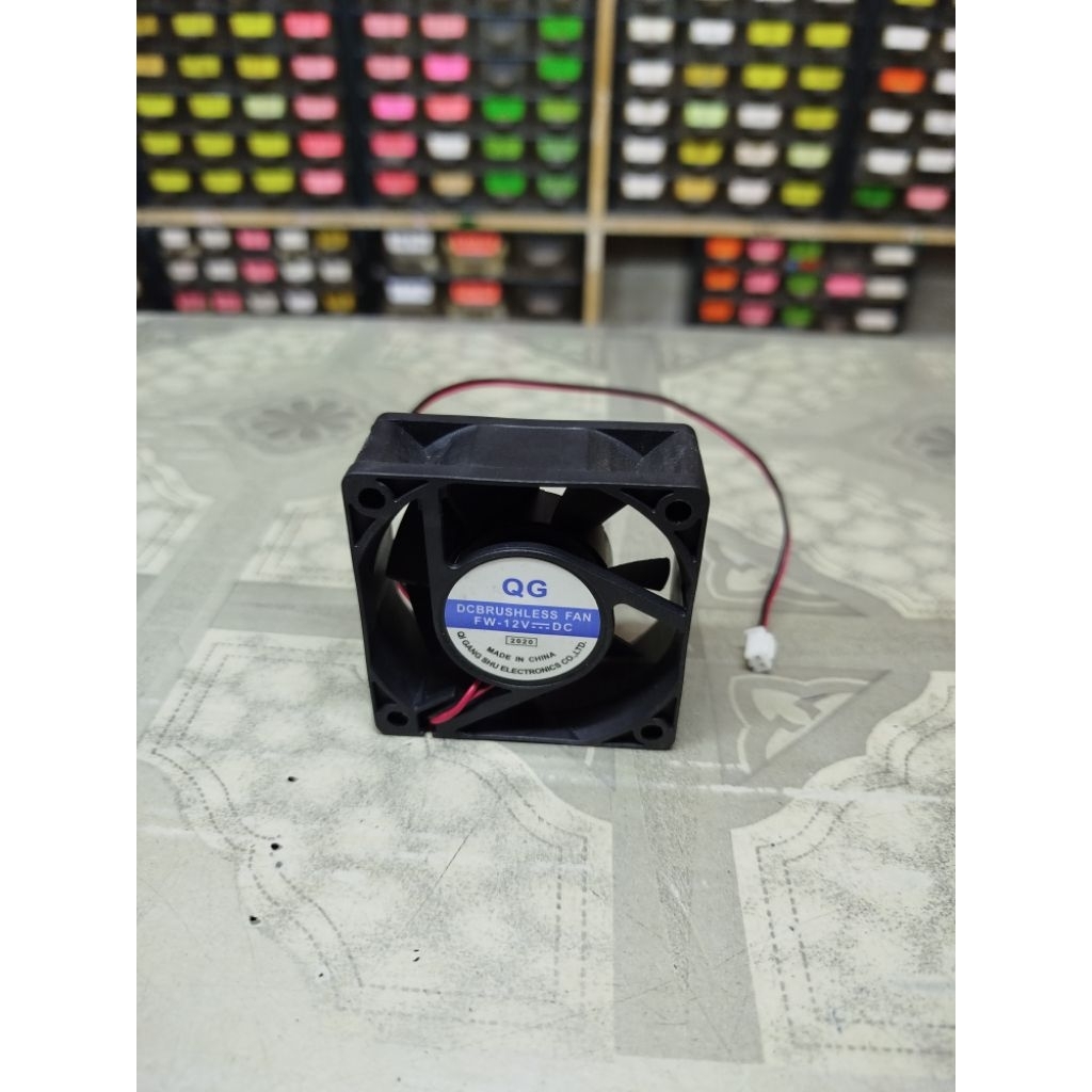 fan 12volt dc 6cm kipas dc 12volt