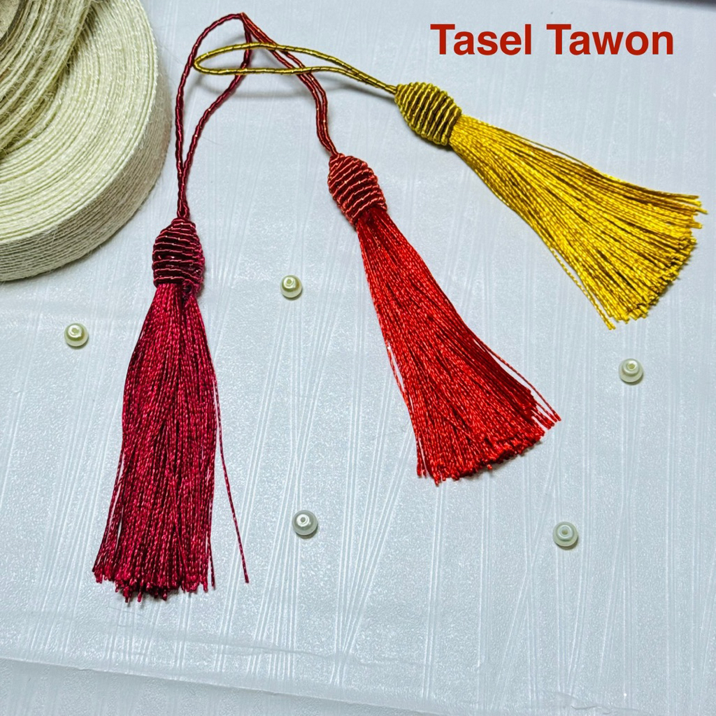 Tasel Tawon | Tasel Gendut | Tasel Super Gendut | Tasel Rumbai | Tasel Hijab