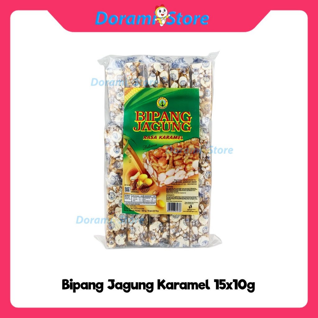 

Bipang Jagung Karamel 15x10g / Bipang Jagung