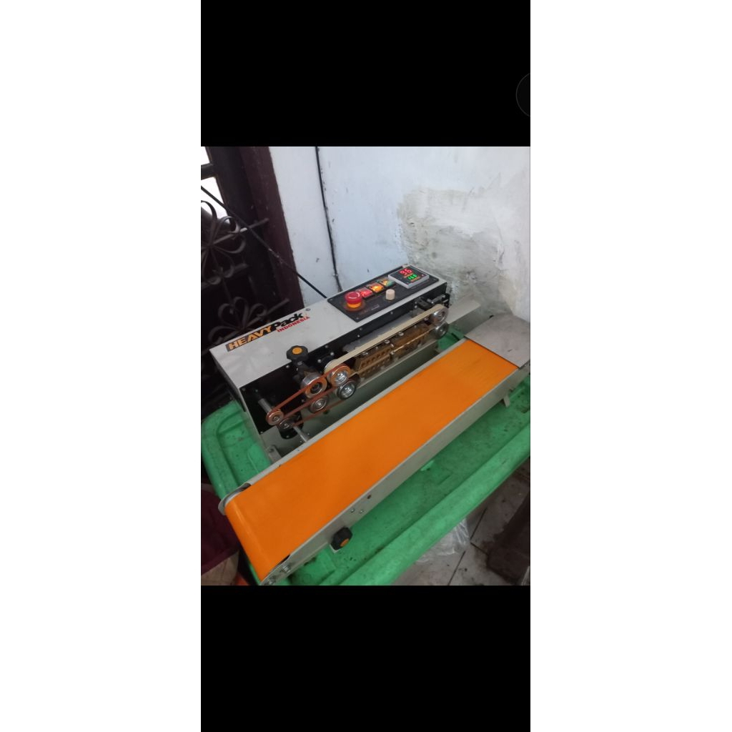 mesin segel plastik, mesin press plastik second