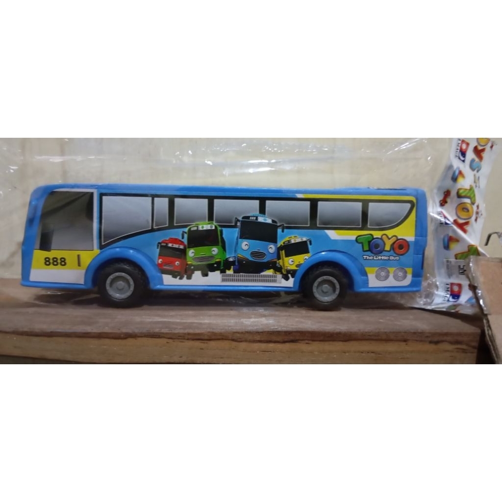 Mainan Bus Toyo / Toyo Bus Kecil / Tayo / Mainan Anak / Mainan Anak Harga Termurah