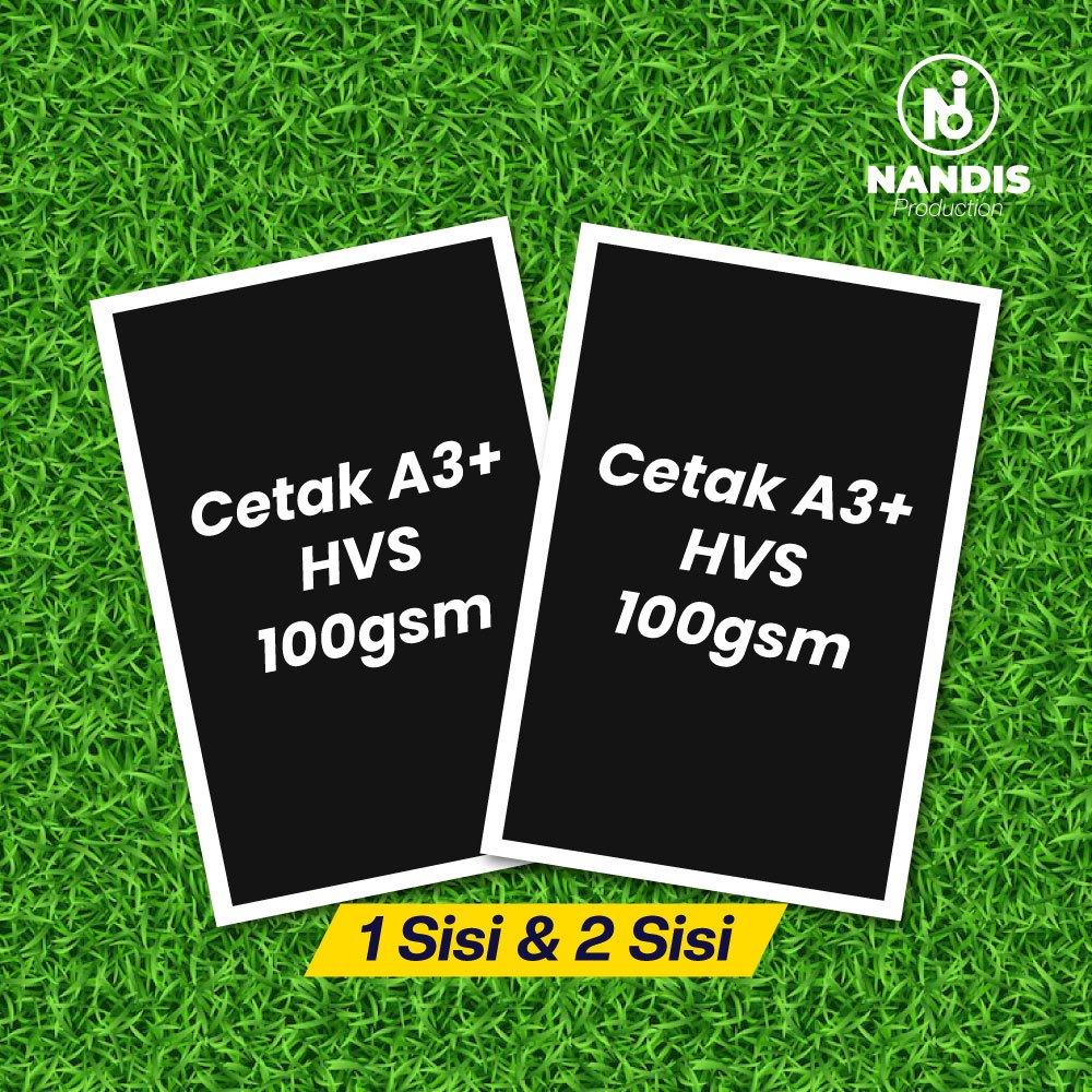

Cetak HVS 100gsm A3+ | 1 Sisi 2 Sisi | Cetak Cepat