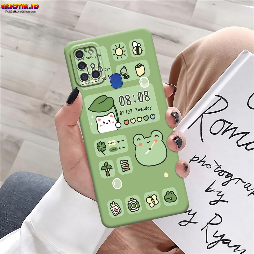 Case SAMSUNG A21S - Eksotik.id - Casing SAMSUNG A21S - Case CUTE DINO - Skin Handphone - Silikon SAM
