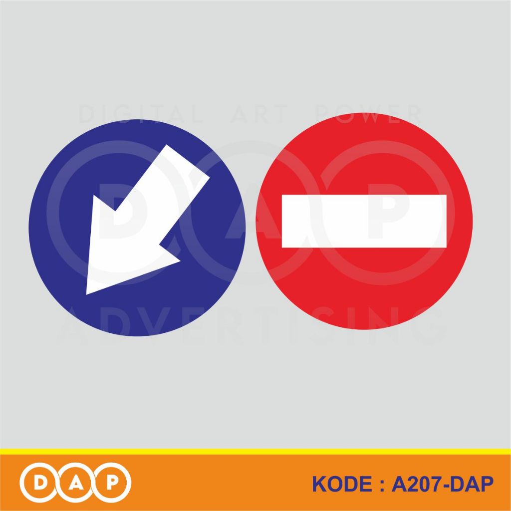 

A207 - Acrylic Sign, Stiker Akrilik Rambu Jalan, Tahan Air, Termurah, dan Bisa Custom