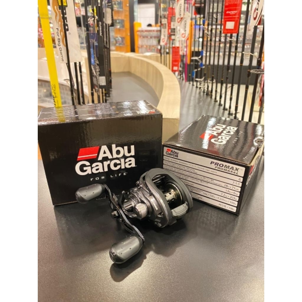 REEL BAIT CASTING ABU GARCIA PROMAX4-L LEFT HANDLE NEW | REEL BC | REEL CASTING | REEL ABU GARCIA | 