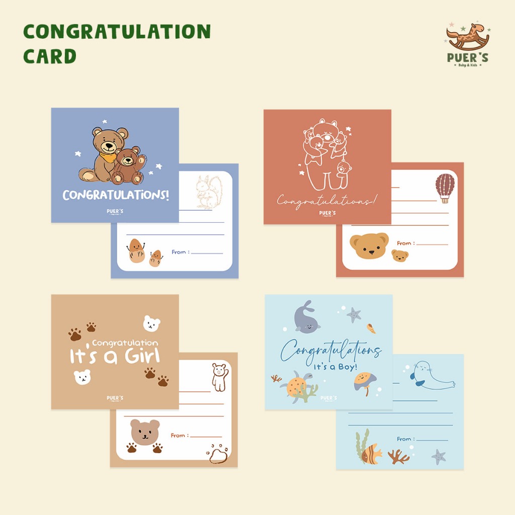 

Puer's Gift Card / Kartu Ucapan