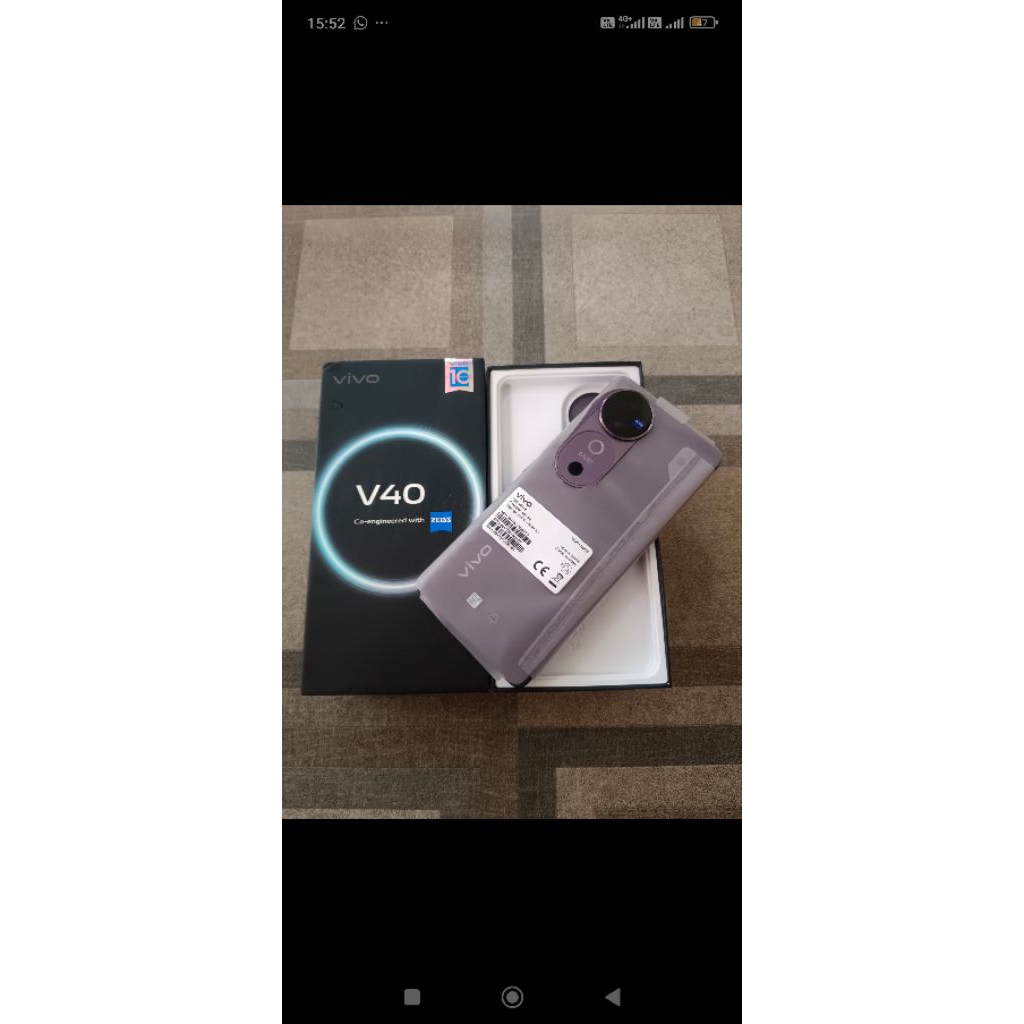 Vivo V40 seken mulus 8/256