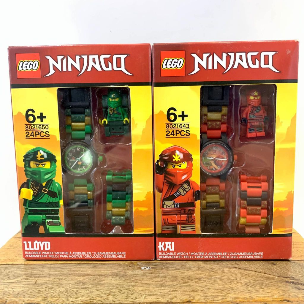 jam lego ninjago lloyd kai originaljam tangan karakterNinja go
original
Dijual satuan, masukan karak